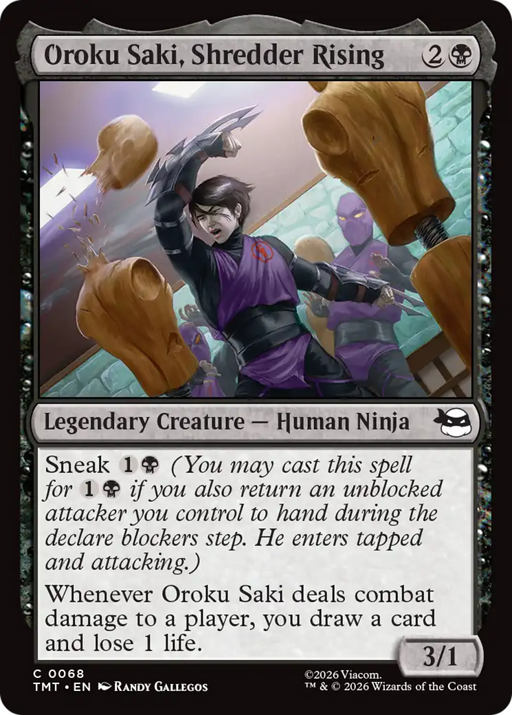 Oroku Saki, Shredder Rising [Teenage Mutant Ninja Turtles] | Spectrum Games