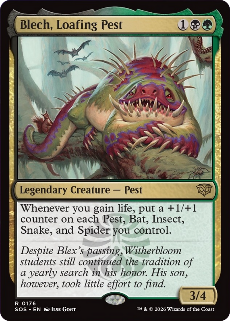 Blech, Loafing Pest [Secrets of Strixhaven] | Spectrum Games