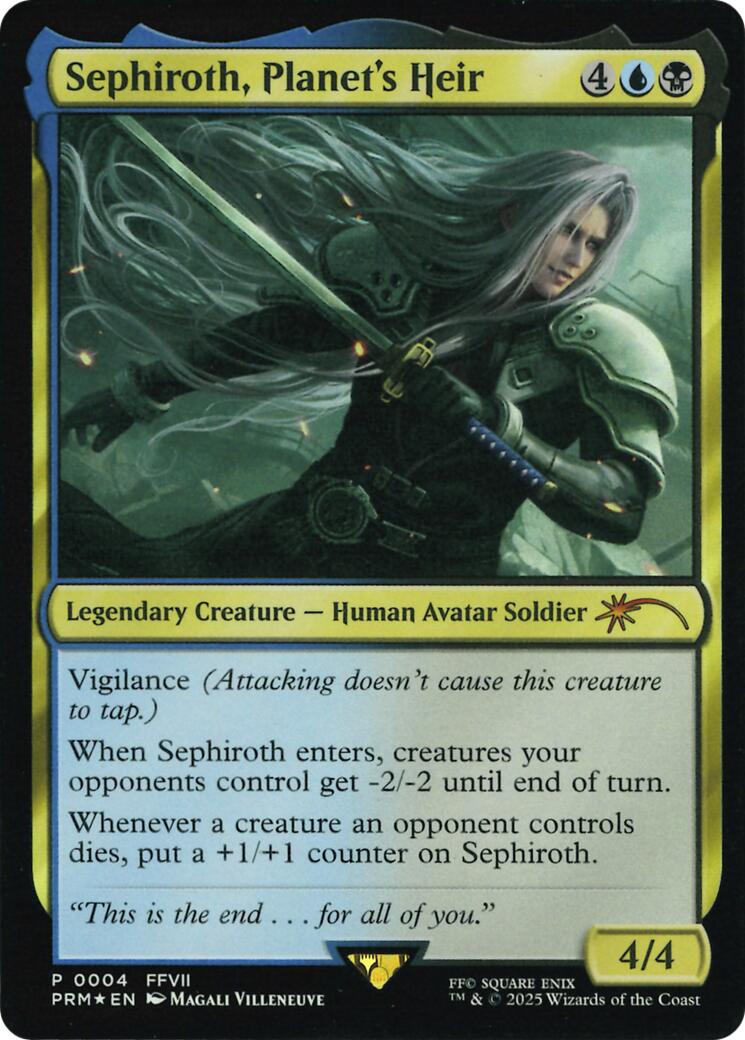 Sephiroth, Planet's Heir (Costco Bundle) [FINAL FANTASY Promos] | Spectrum Games