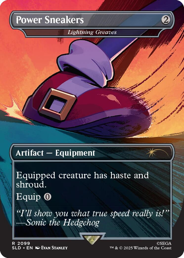 Power Sneakers - Lightning Greaves [Secret Lair Drop Series] | Spectrum Games