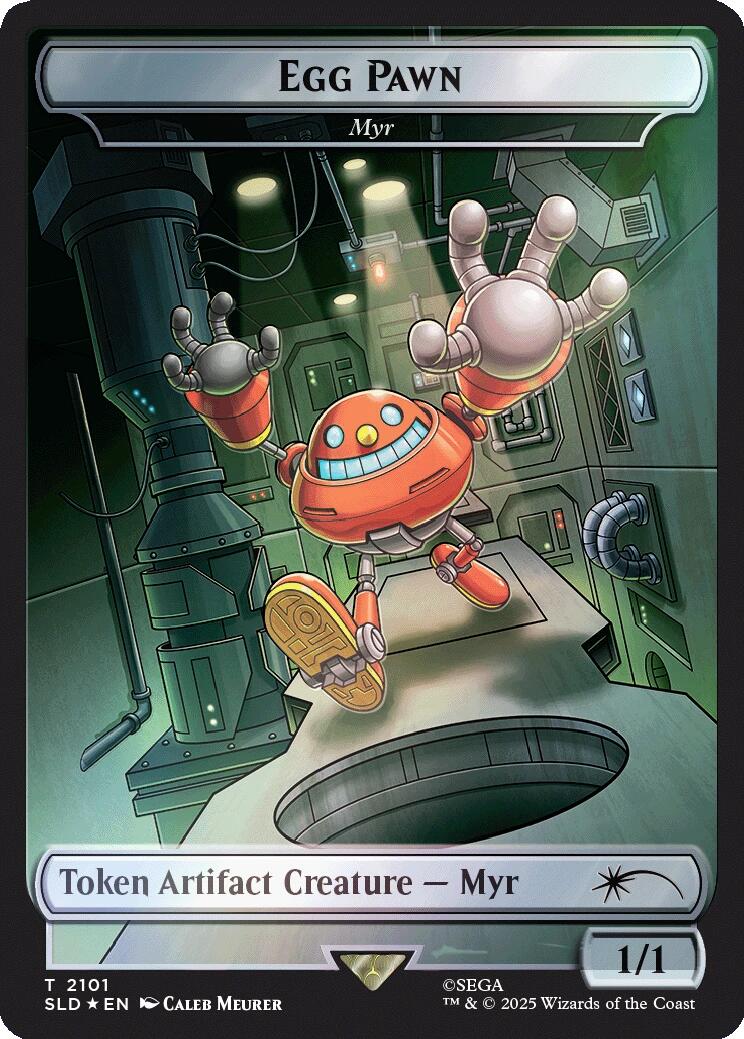 Egg Pawn - Myr Token (Rainbow Foil) [Secret Lair Drop Series] | Spectrum Games