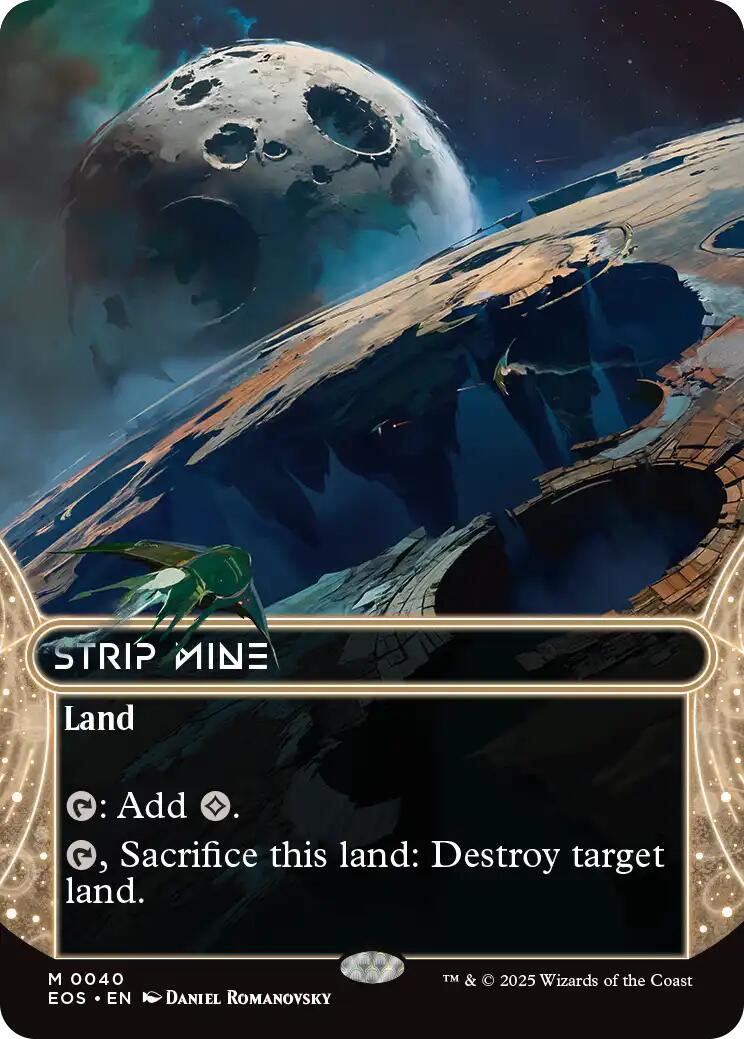 Strip Mine (0040) (Borderless) [Edge of Eternities: Stellar Sights] | Spectrum Games