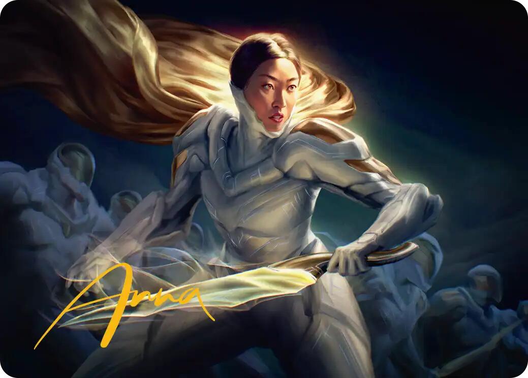 Cosmogrand Zenith Art Card (Gold-Stamped Signature) [Edge of Eternities Art Series] | Spectrum Games