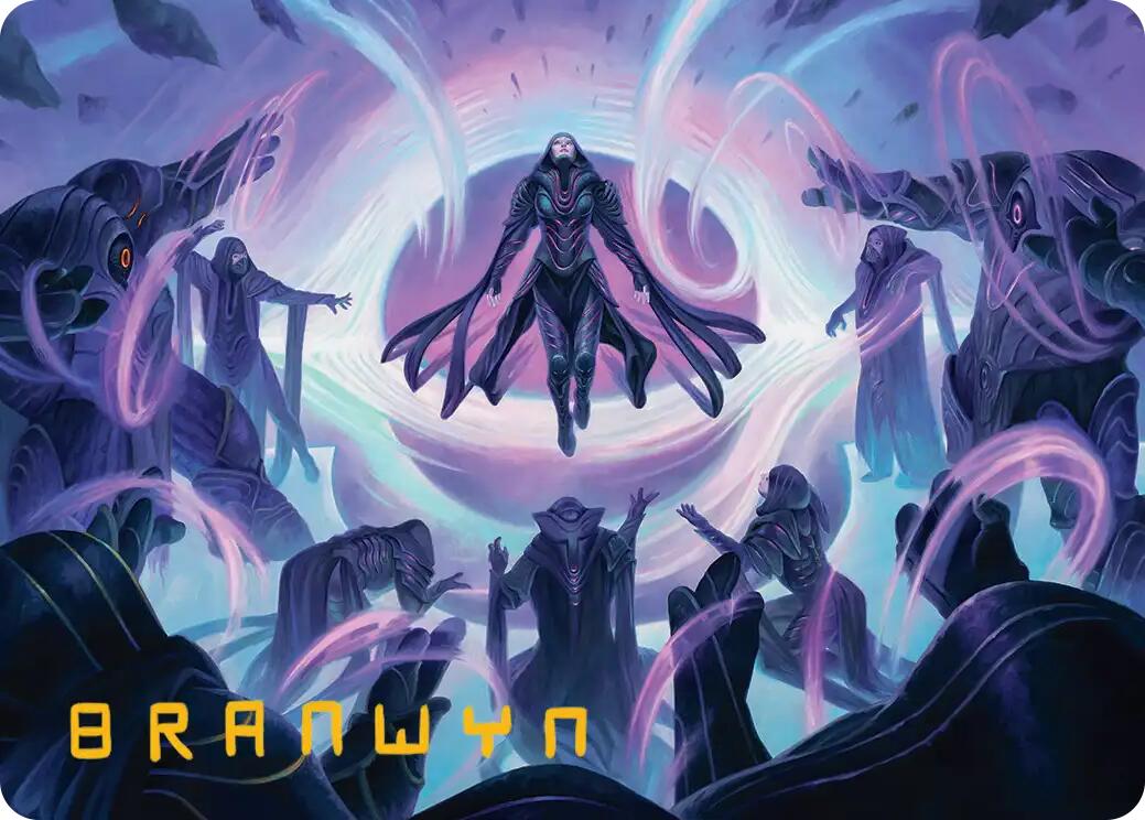 Chorale of the Void Art Card (Gold-Stamped Signature) [Edge of Eternities Art Series] | Spectrum Games