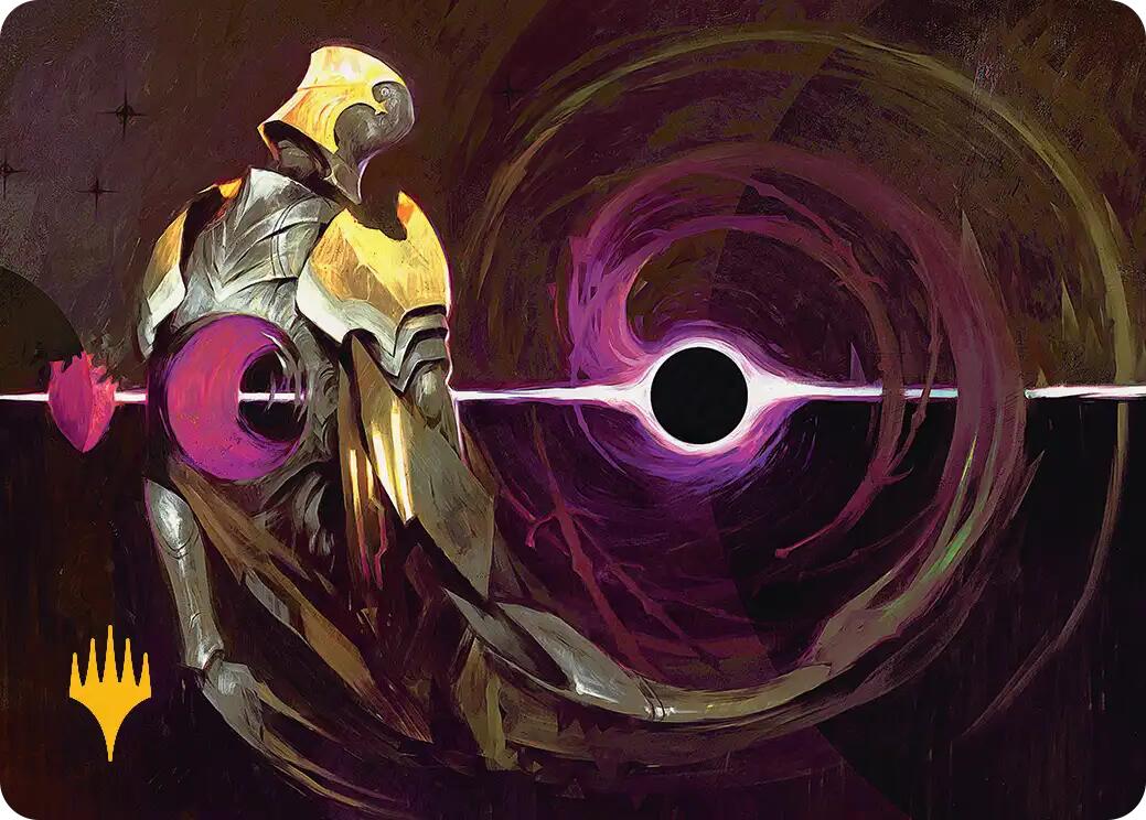 Gravkill Art Card (Gold-Stamped Planeswalker Symbol) [Edge of Eternities Art Series] | Spectrum Games