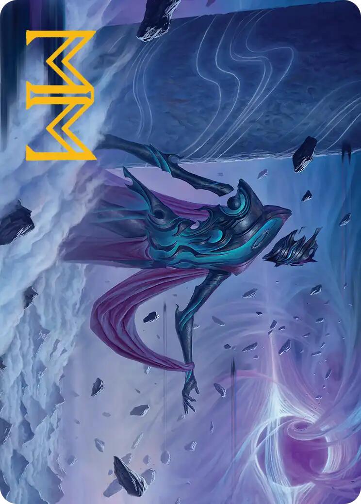 Bygone Colossus Art Card (Gold-Stamped Signature) [Edge of Eternities Art Series] | Spectrum Games