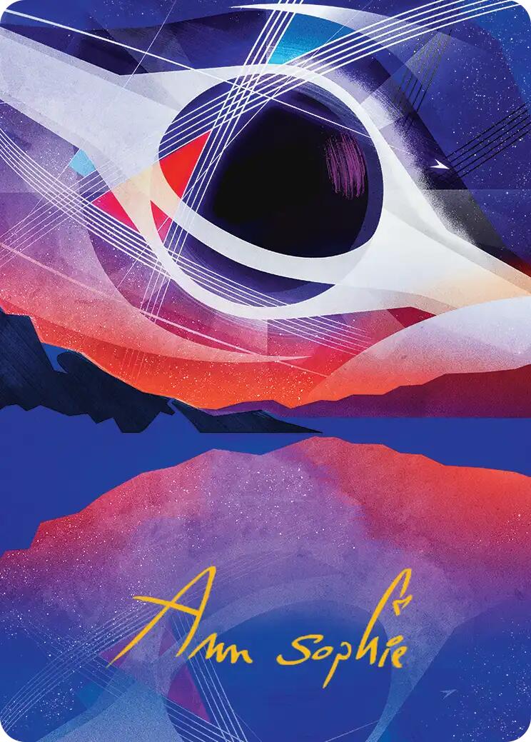 Mirrorpool Art Card (Gold-Stamped Signature) [Edge of Eternities Art Series] | Spectrum Games
