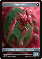 Incubator // Phyrexian Double-Sided Token [Edge of Eternities Commander Tokens] | Spectrum Games