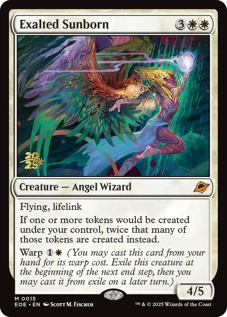 Exalted Sunborn [Edge of Eternities Prerelease Promos] | Spectrum Games