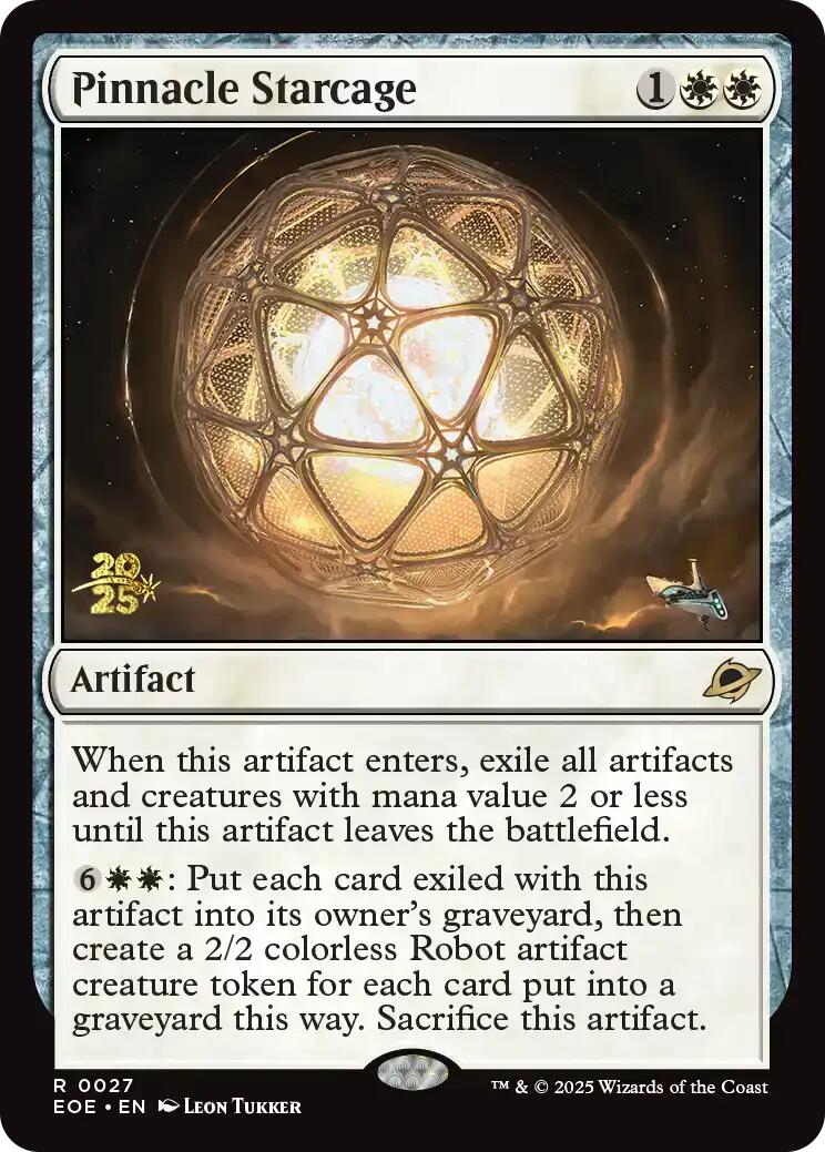 Pinnacle Starcage [Edge of Eternities Prerelease Promos] | Spectrum Games