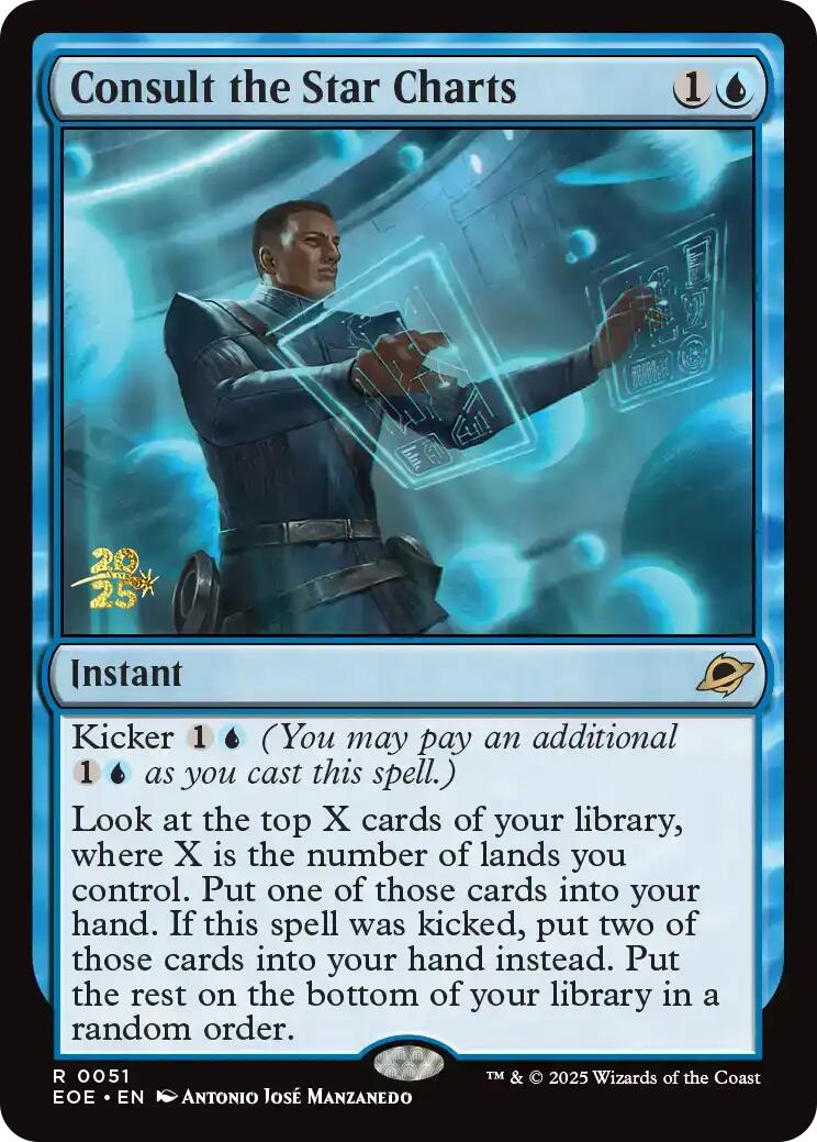 Consult the Star Charts [Edge of Eternities Prerelease Promos] | Spectrum Games