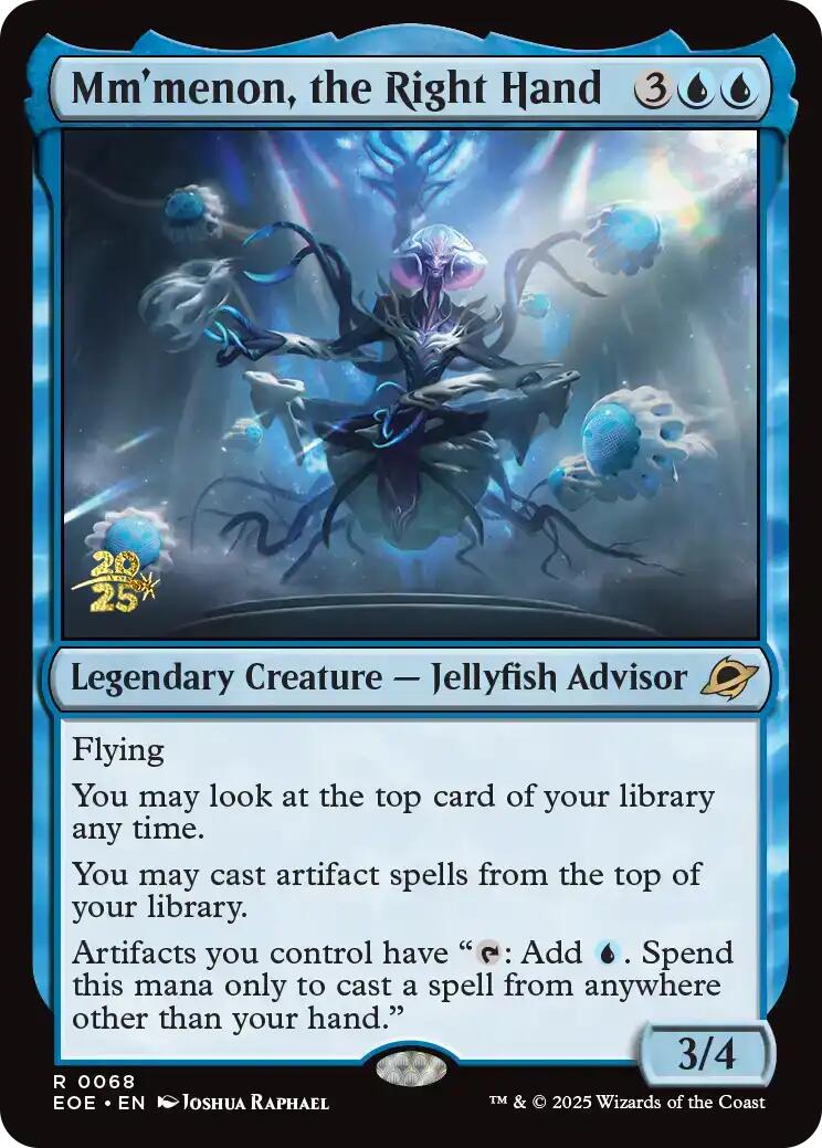 Mm'menon, the Right Hand [Edge of Eternities Prerelease Promos] | Spectrum Games