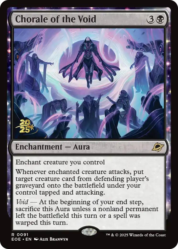 Chorale of the Void [Edge of Eternities Prerelease Promos] | Spectrum Games