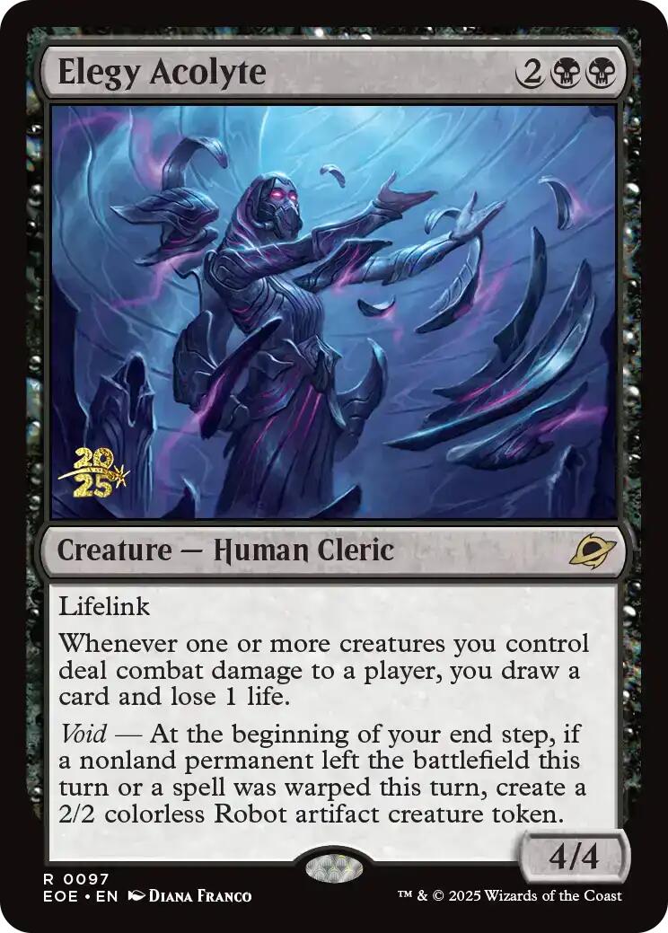 Elegy Acolyte [Edge of Eternities Prerelease Promos] | Spectrum Games