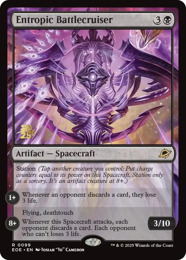 Entropic Battlecruiser [Edge of Eternities Prerelease Promos] | Spectrum Games