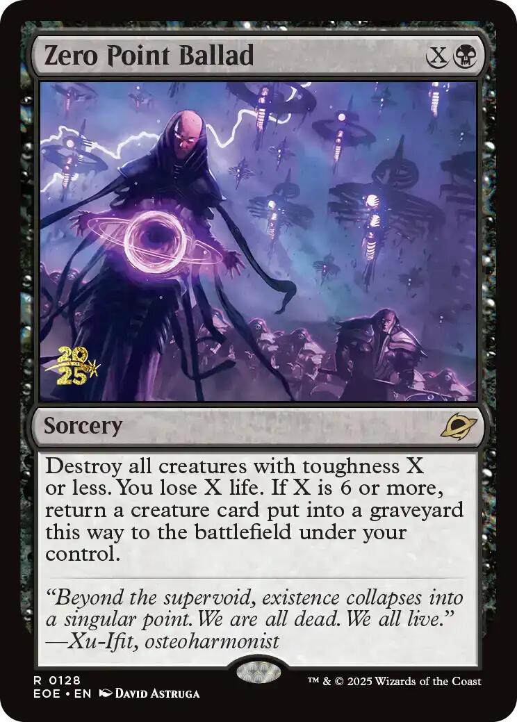 Zero Point Ballad [Edge of Eternities Prerelease Promos] | Spectrum Games