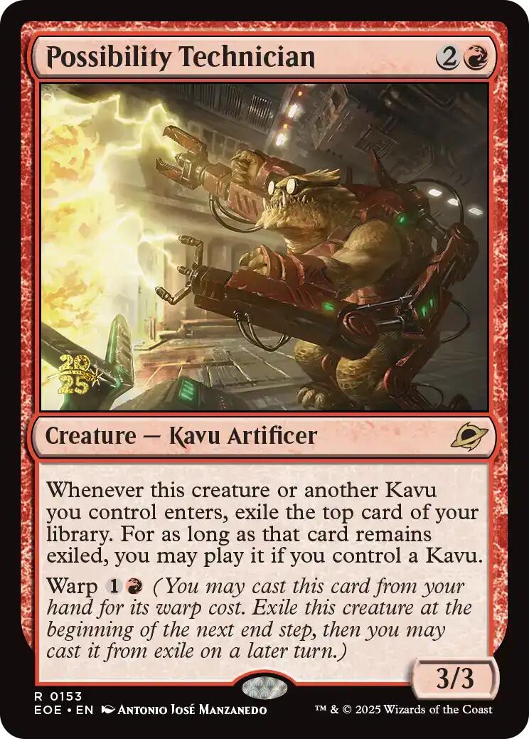 Possibility Technician [Edge of Eternities Prerelease Promos] | Spectrum Games