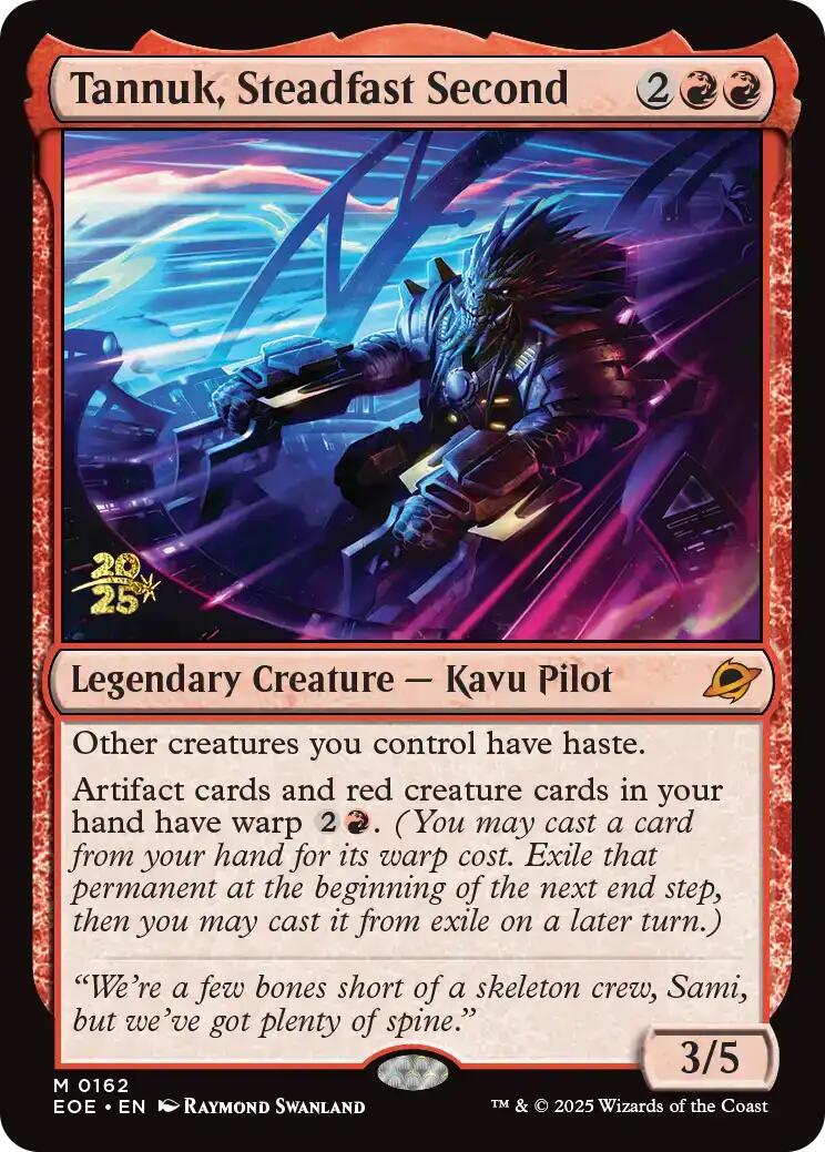 Tannuk, Steadfast Second [Edge of Eternities Prerelease Promos] | Spectrum Games