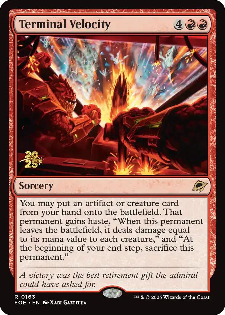 Terminal Velocity [Edge of Eternities Prerelease Promos] | Spectrum Games