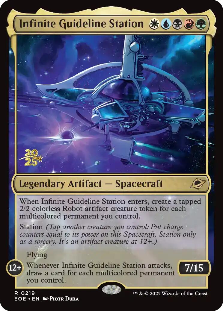 Infinite Guideline Station [Edge of Eternities Prerelease Promos] | Spectrum Games