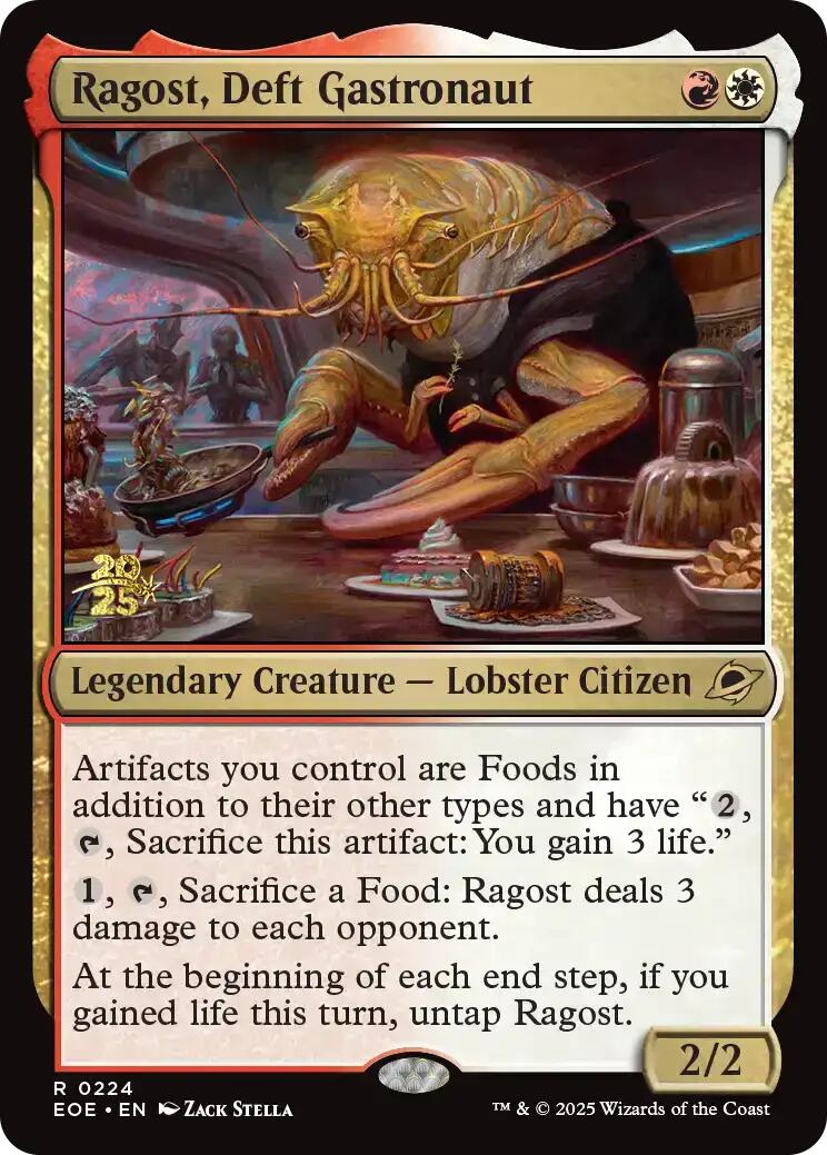 Ragost, Deft Gastronaut [Edge of Eternities Prerelease Promos] | Spectrum Games