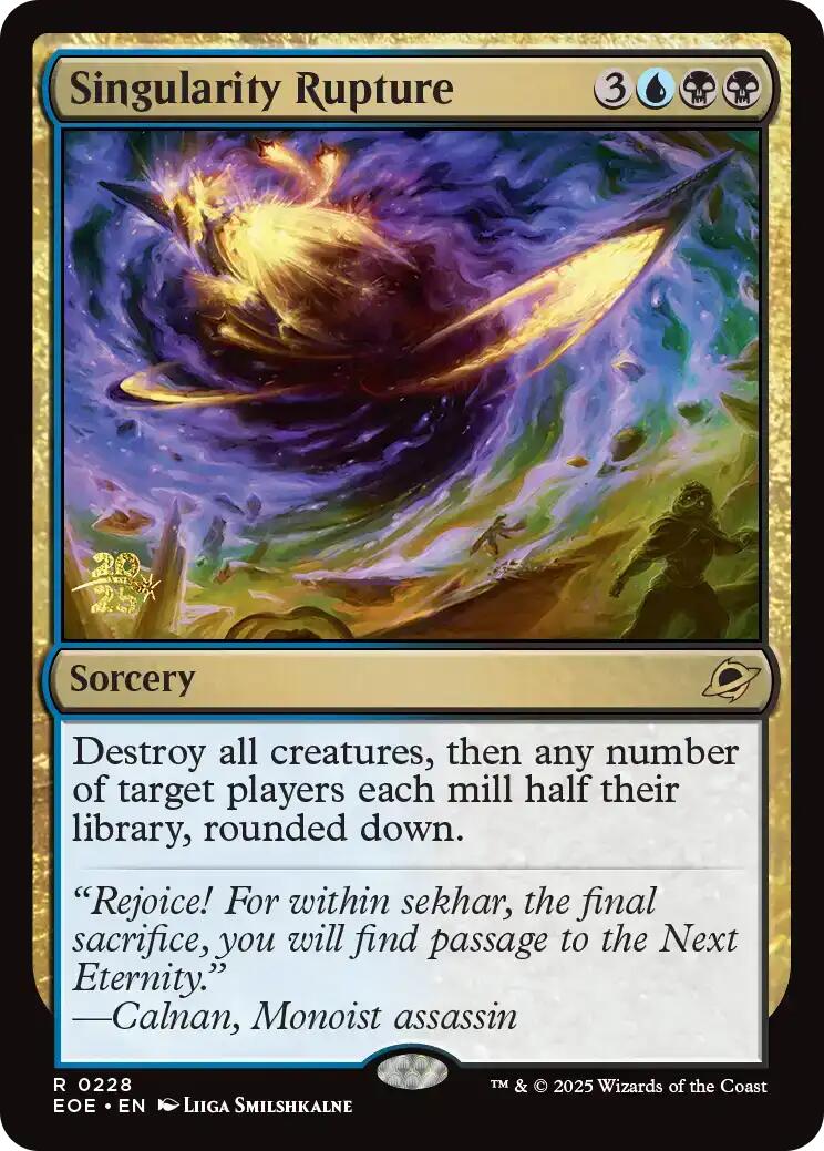 Singularity Rupture [Edge of Eternities Prerelease Promos] | Spectrum Games