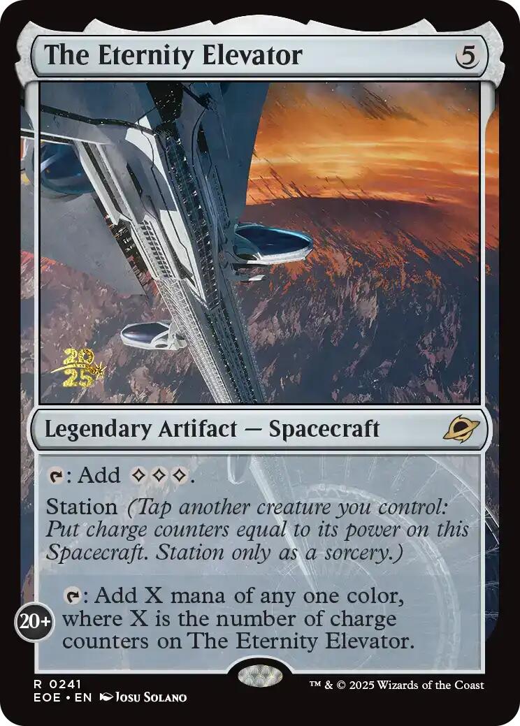 The Eternity Elevator [Edge of Eternities Prerelease Promos] | Spectrum Games