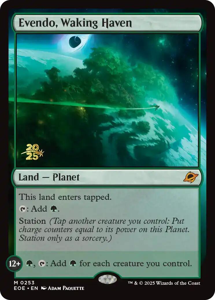 Evendo, Waking Haven [Edge of Eternities Prerelease Promos] | Spectrum Games