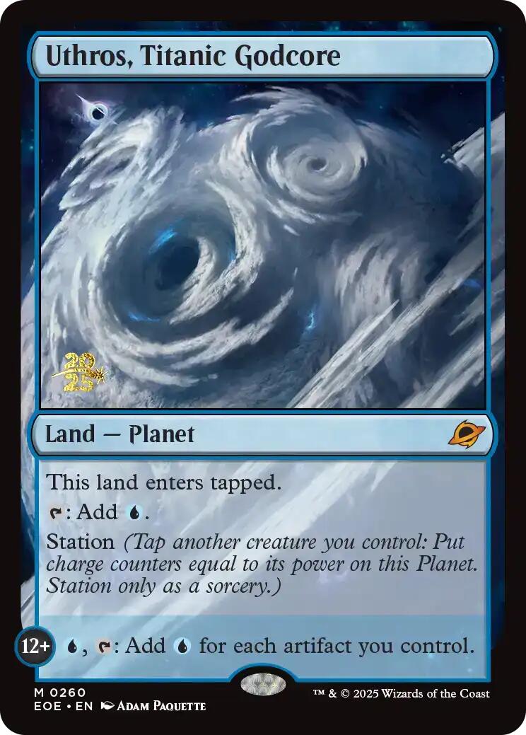 Uthros, Titanic Godcore [Edge of Eternities Prerelease Promos] | Spectrum Games