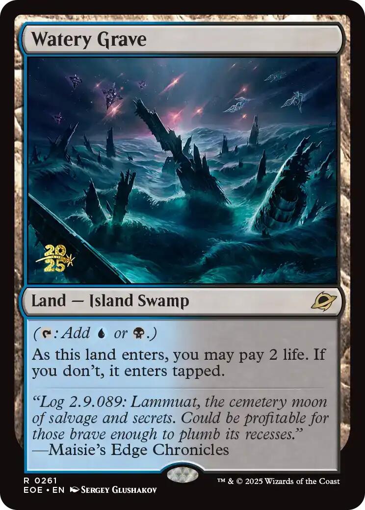 Watery Grave [Edge of Eternities Prerelease Promos] | Spectrum Games