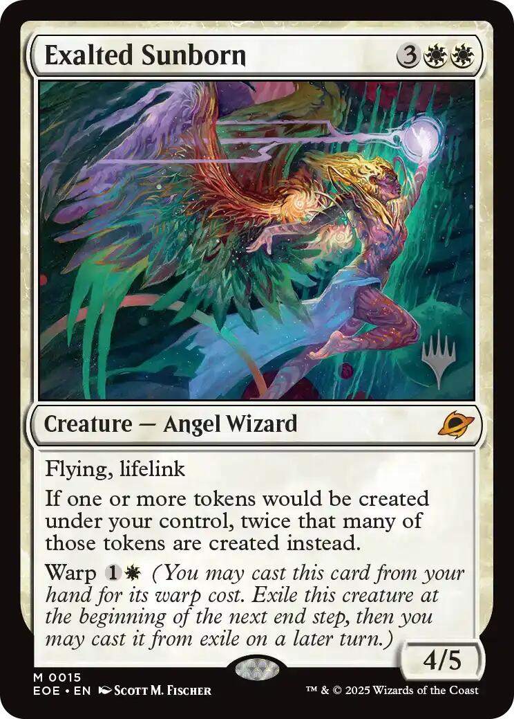 Exalted Sunborn [Edge of Eternities Promo Pack] | Spectrum Games