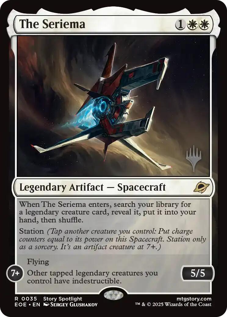 The Seriema [Edge of Eternities Promo Pack] | Spectrum Games