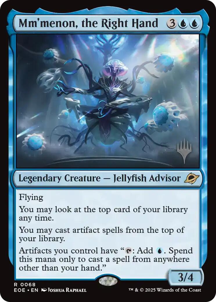 Mm'menon, the Right Hand [Edge of Eternities Promo Pack] | Spectrum Games