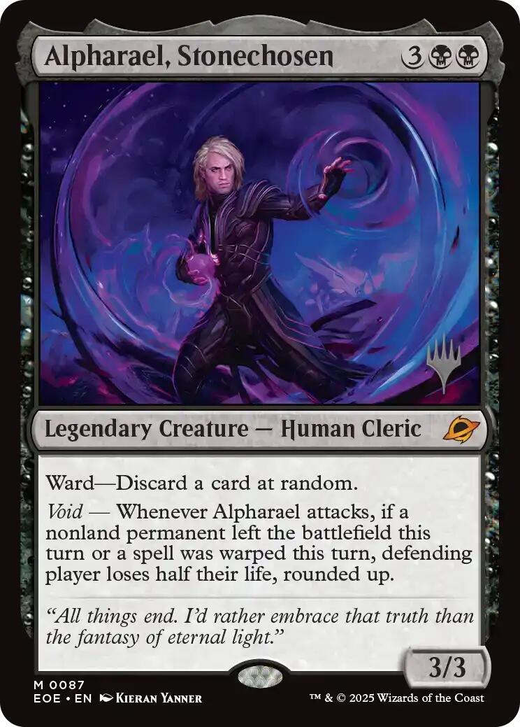 Alpharael, Stonechosen [Edge of Eternities Promo Pack] | Spectrum Games