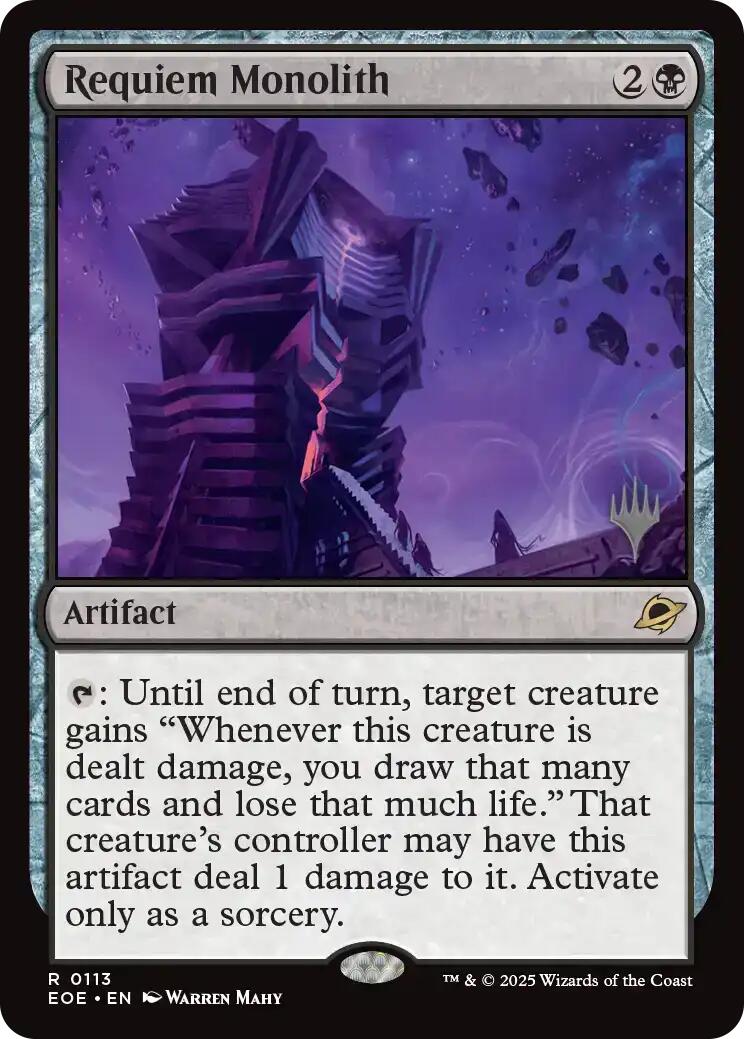 Requiem Monolith [Edge of Eternities Promo Pack] | Spectrum Games