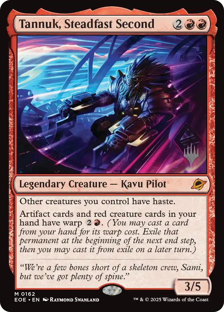 Tannuk, Steadfast Second [Edge of Eternities Promo Pack] | Spectrum Games