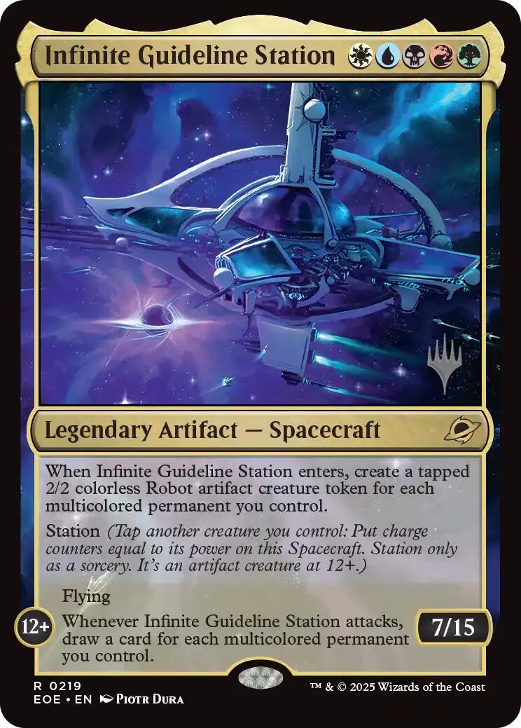 Infinite Guideline Station [Edge of Eternities Promo Pack] | Spectrum Games