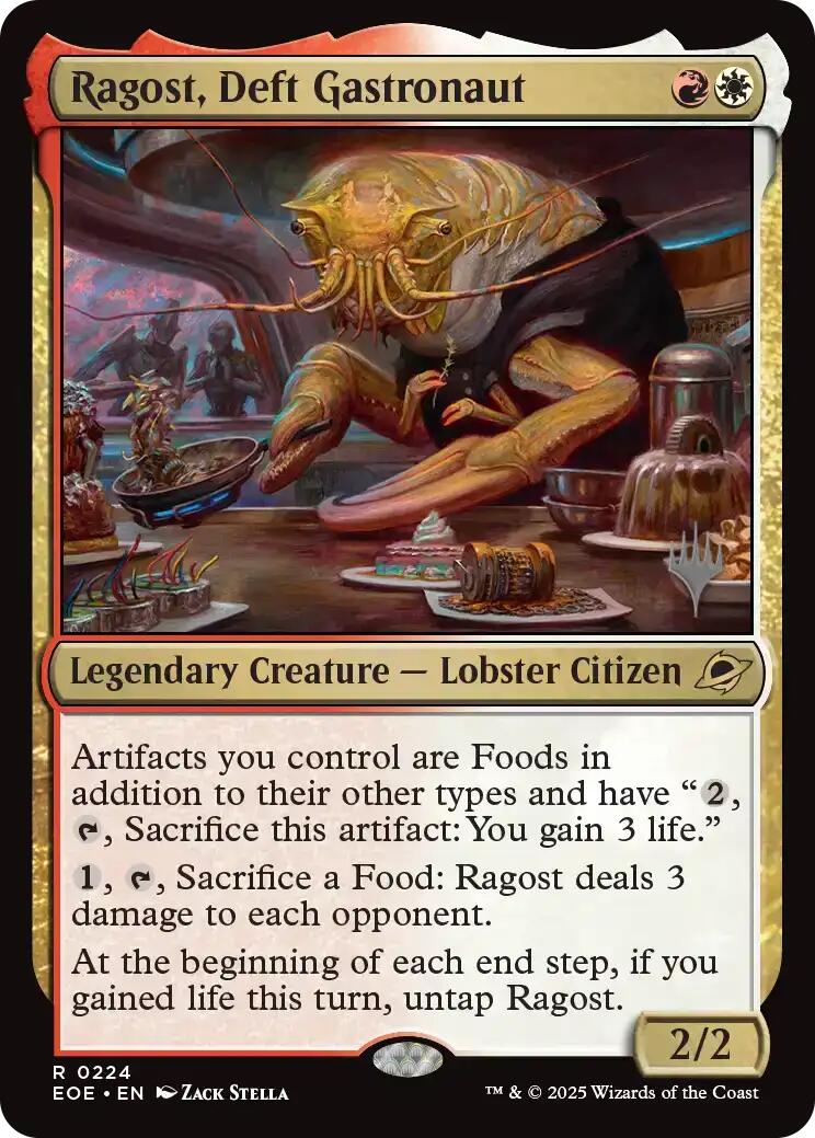 Ragost, Deft Gastronaut [Edge of Eternities Promo Pack] | Spectrum Games