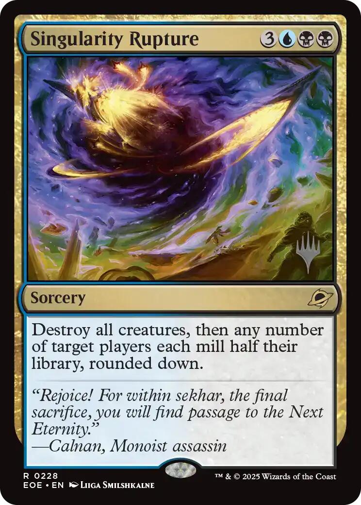 Singularity Rupture (Promo Pack) [Edge of Eternities Promo Pack] | Spectrum Games