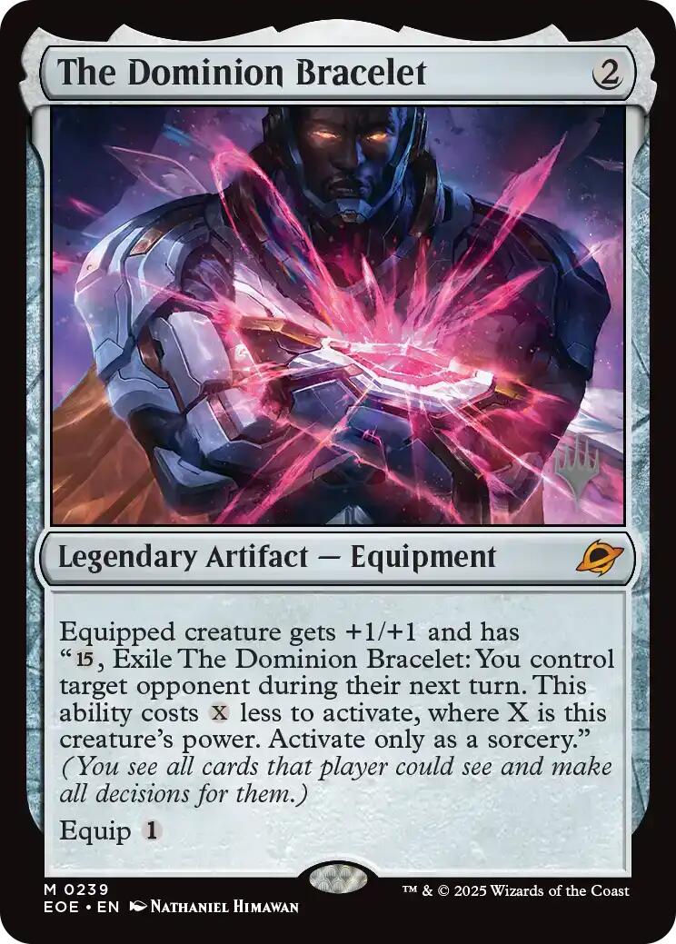 The Dominion Bracelet [Edge of Eternities Promo Pack] | Spectrum Games
