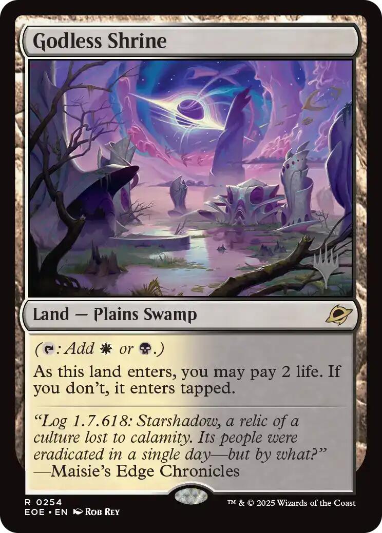 Godless Shrine [Edge of Eternities Promo Pack] | Spectrum Games