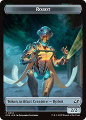 Robot // Lander (0007) Double-Sided Token [Edge of Eternities Tokens] | Spectrum Games