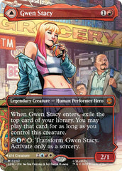 Gwen Stacy (0202) (Borderless) [Marvel's Spider-Man] | Spectrum Games
