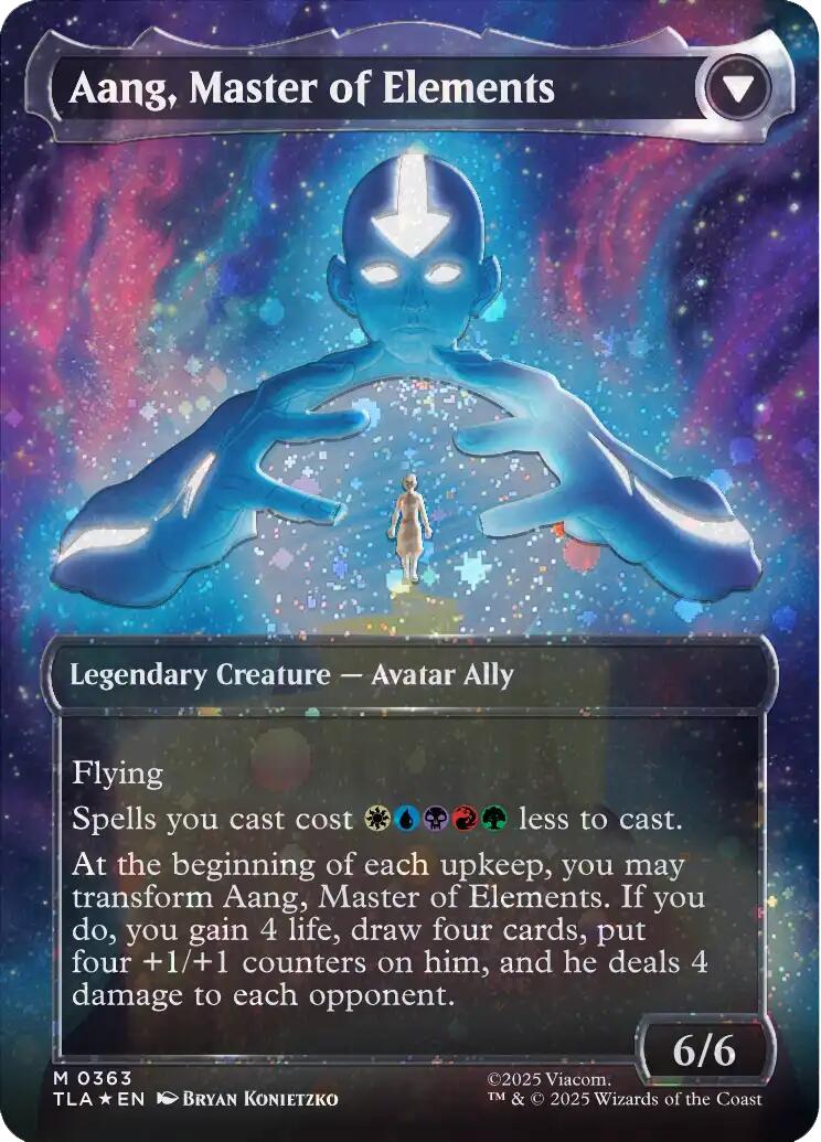 Avatar Aang (Raised Foil) [Avatar: The Last Airbender] | Spectrum Games