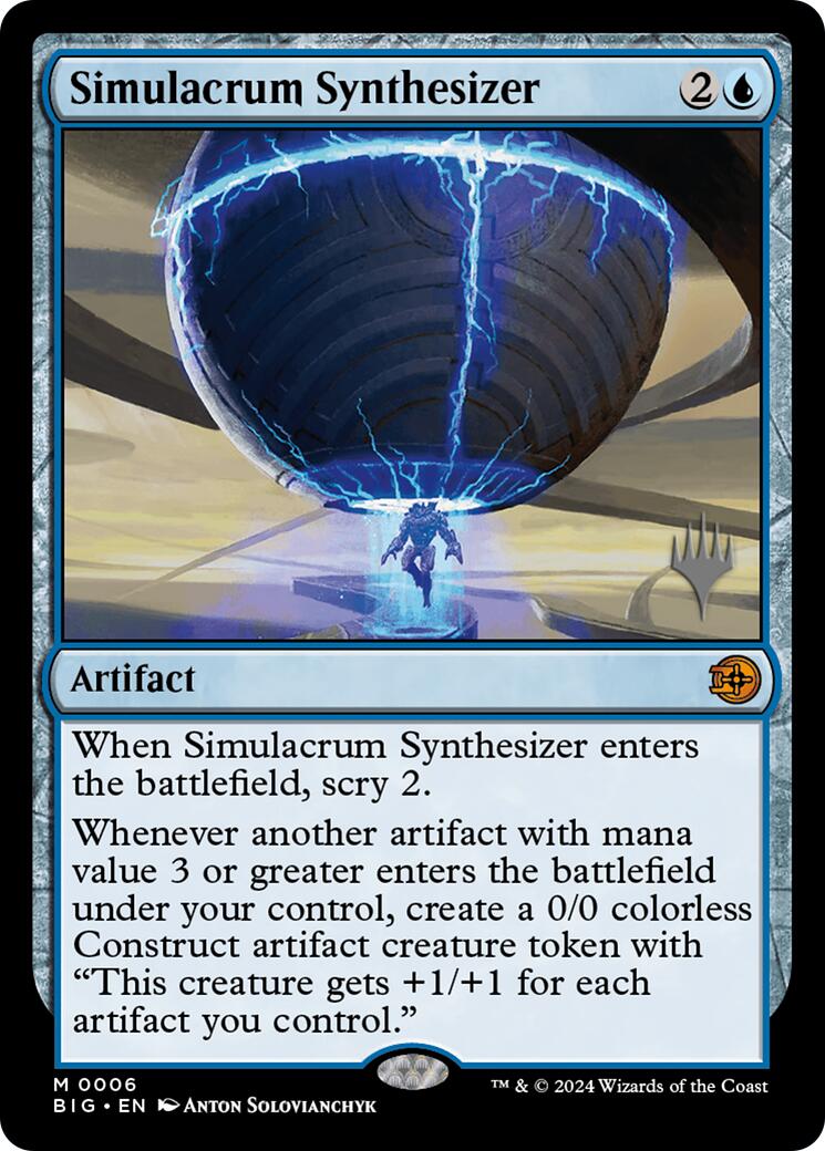 Simulacrum Synthesizer [Edge of Eternities Promo Pack] | Spectrum Games