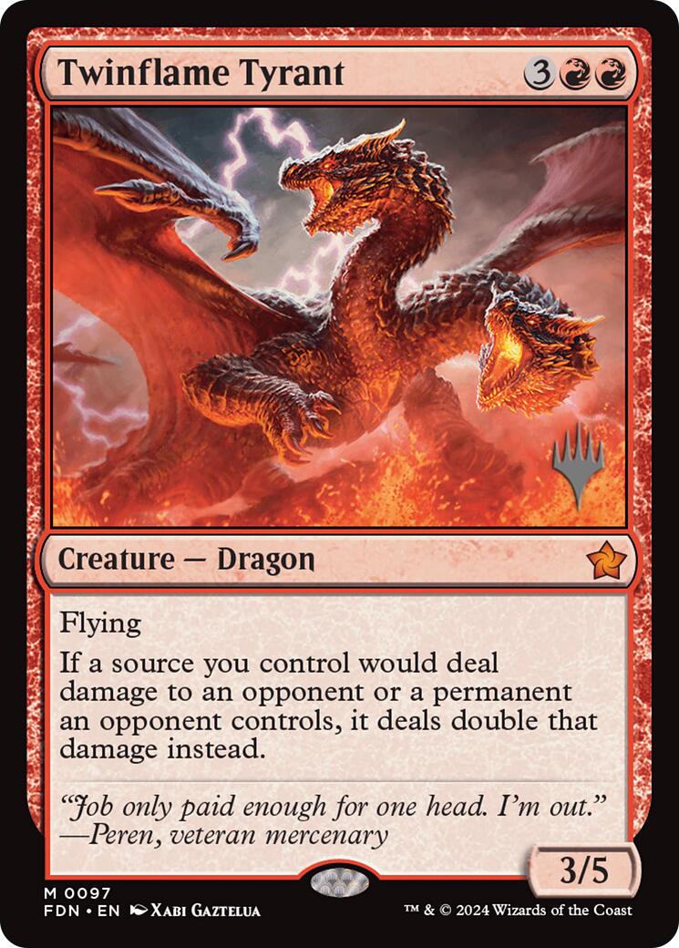 Twinflame Tyrant [Edge of Eternities Promo Pack] | Spectrum Games