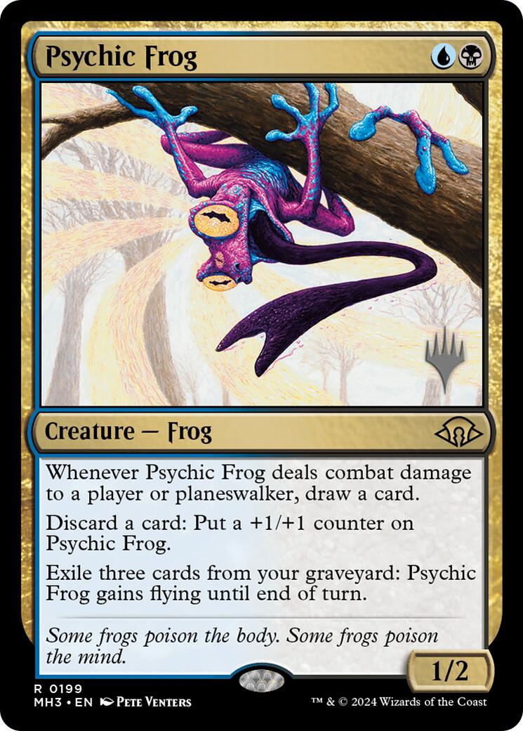 Psychic Frog [Edge of Eternities Promo Pack] | Spectrum Games
