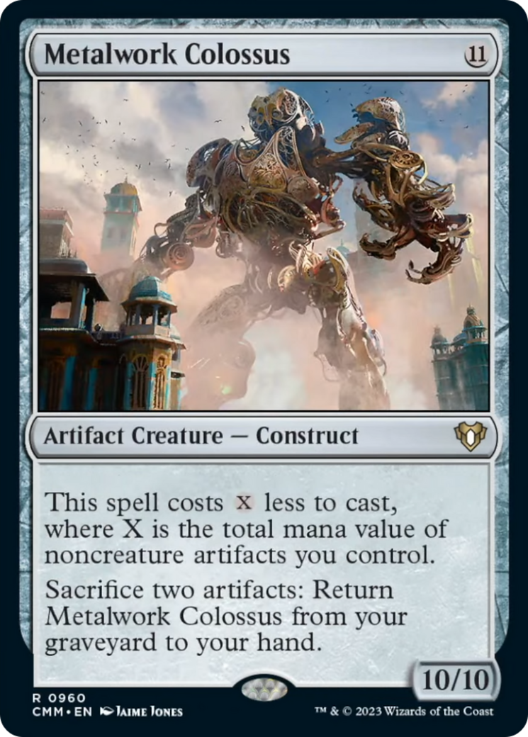 Metalwork Colossus [Commander Masters] | Spectrum Games