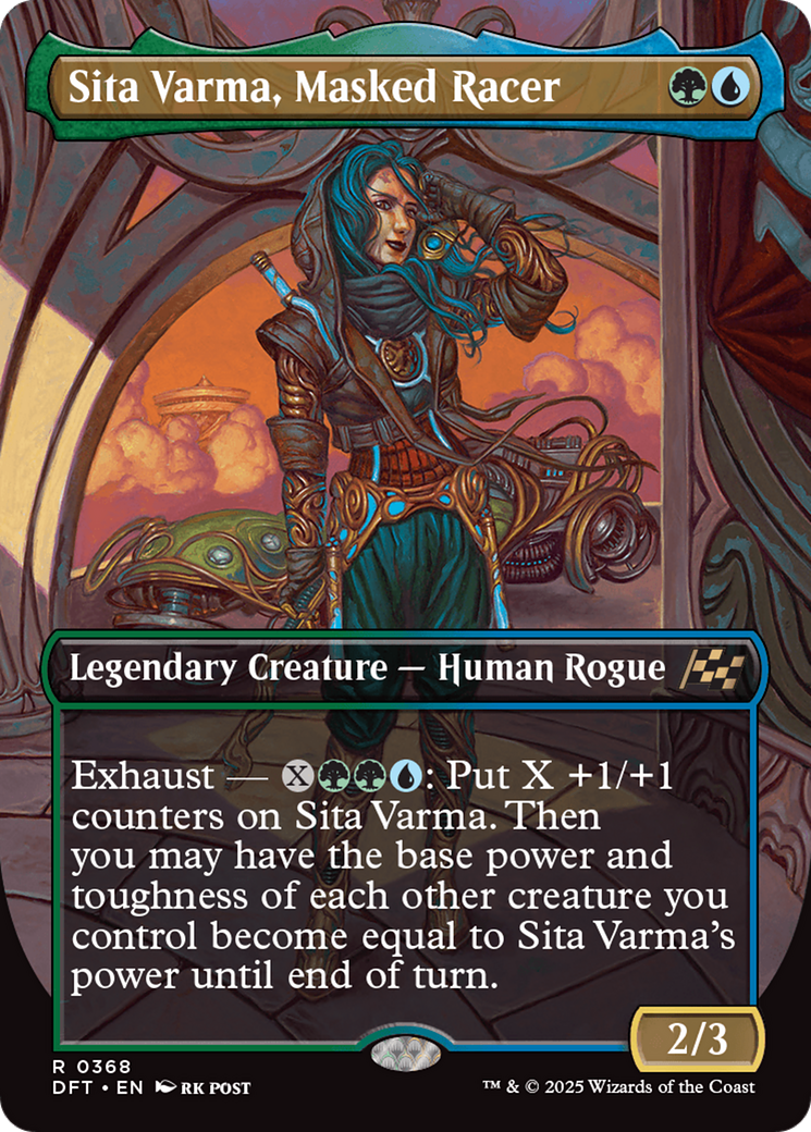 Sita Varma, Masked Racer (Borderless) [Aetherdrift] | Spectrum Games