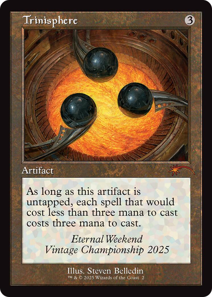 Trinisphere (Retro Frame) (Eternal Weekend 2025 Promo) [Eternal Weekend] | Spectrum Games